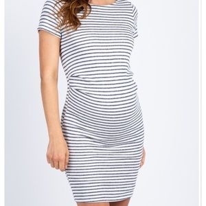 Pinkblush fitted maternity dress